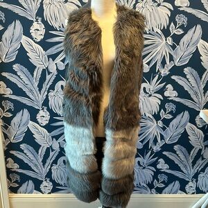 Unique lamb, skin vest